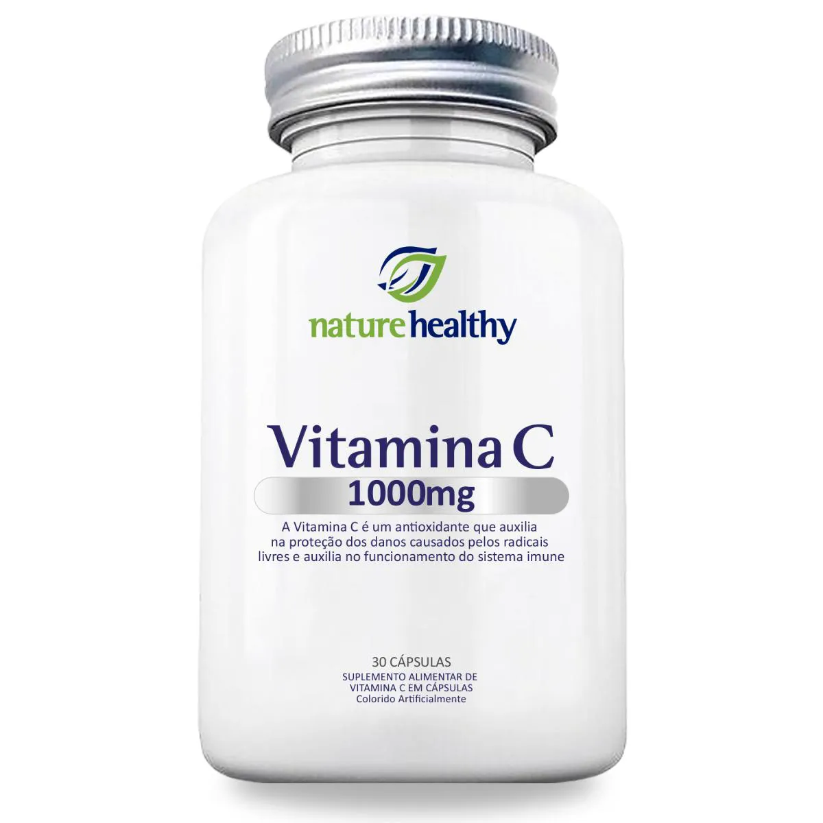 SUPLEMENTO ALIMENTAR NATURE HEALTHY VITAMINA C 1.000MG - 30 CAPS