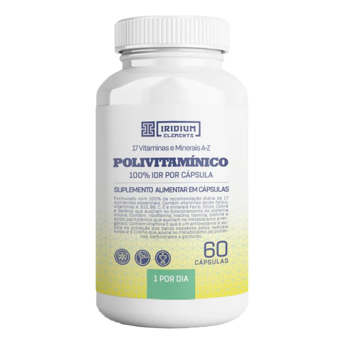 POLIVITAMíNICO 100% IDR 60 CáPSULAS ? IRIDIUM LABS