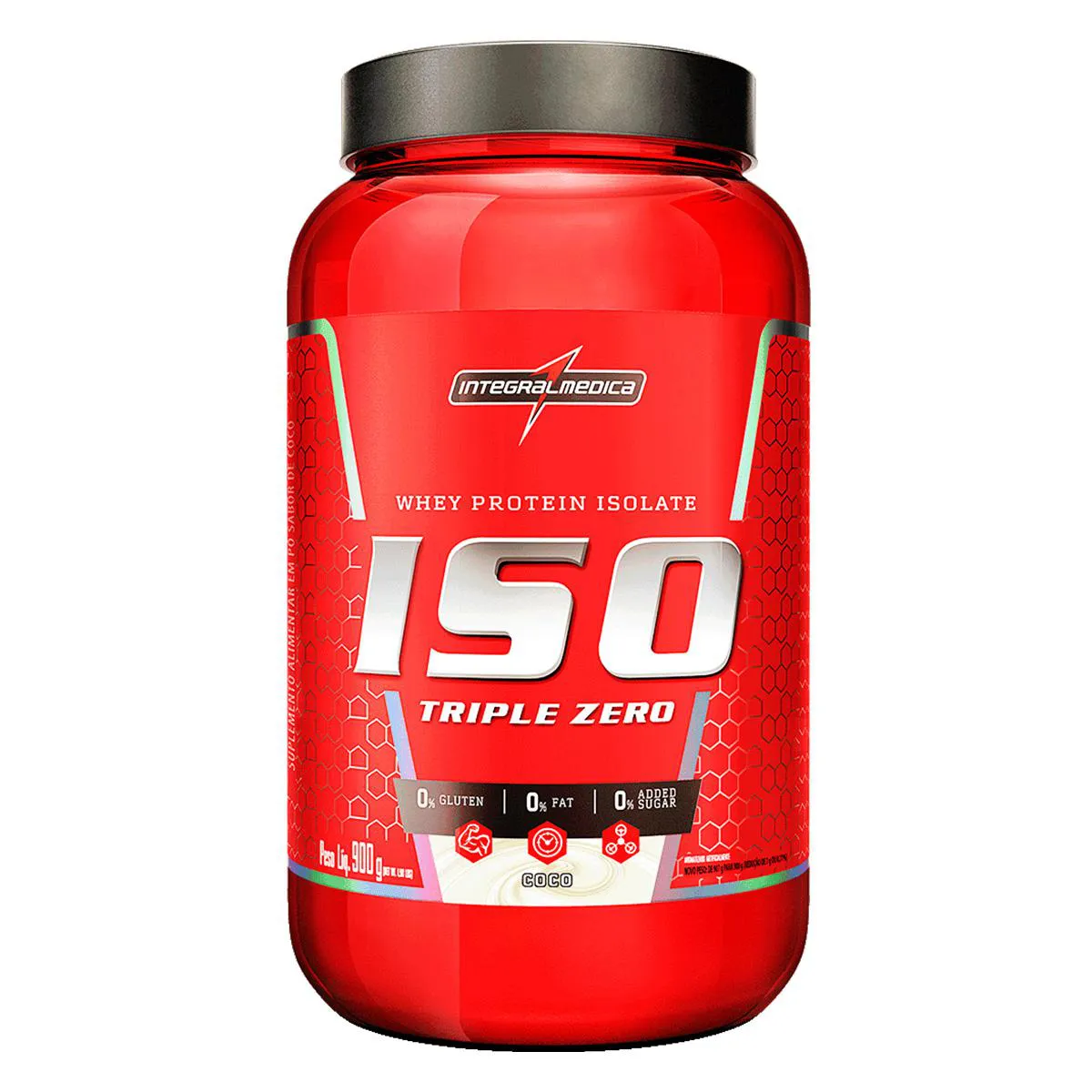 ISO TRIPLE ZERO 900G SABOR COCO - INTEGRALMEDICA
