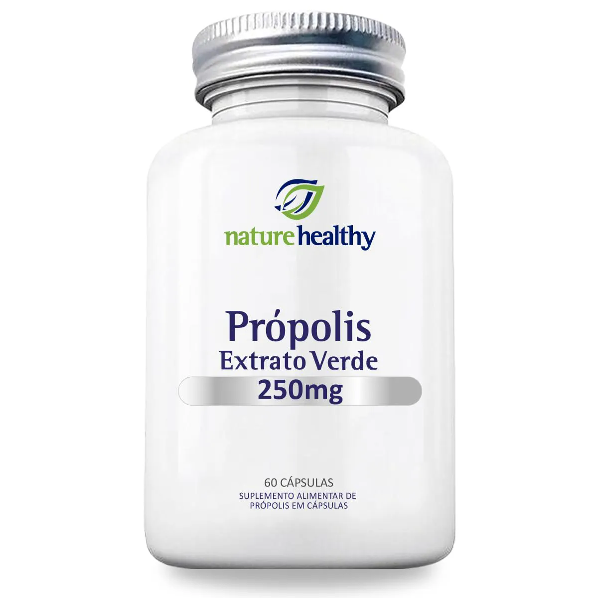 SUPLEMENTO ALIMENTAR NATURE HEALTHY EXTRATO DE PRóPOLIS VERDE 250MG - 60 CAPS