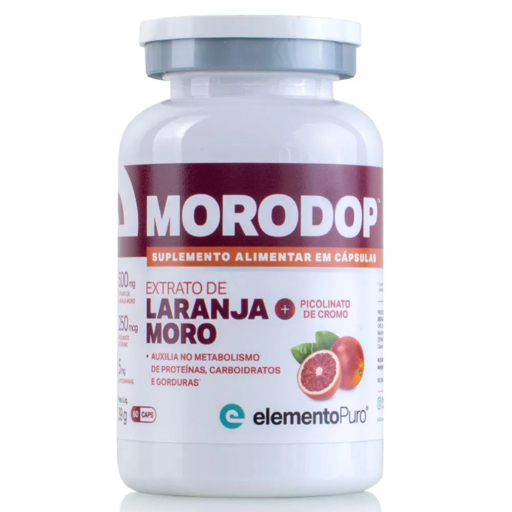MORODOP EXTRATO DE LARANJA 60 CAPS - ELEMENTO PURO