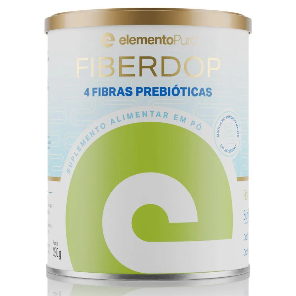 FIBERDOP FIBRAS ALIMENTAR PREBIOTICAS 280G - ELEMENTO PURO