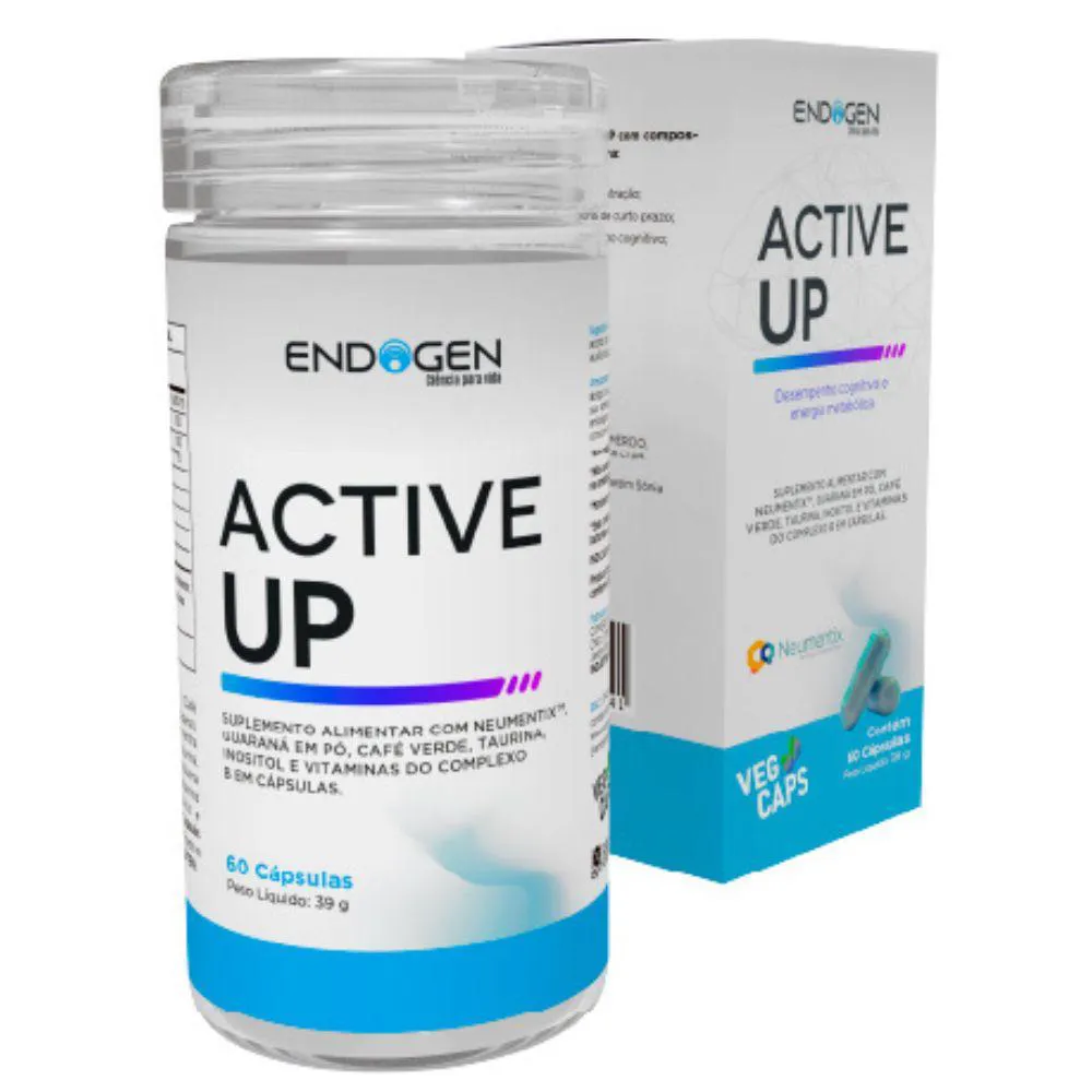 ACTIVE UP TERMOGENICO VITAMINA B 60 CAPS - ENDOGEN