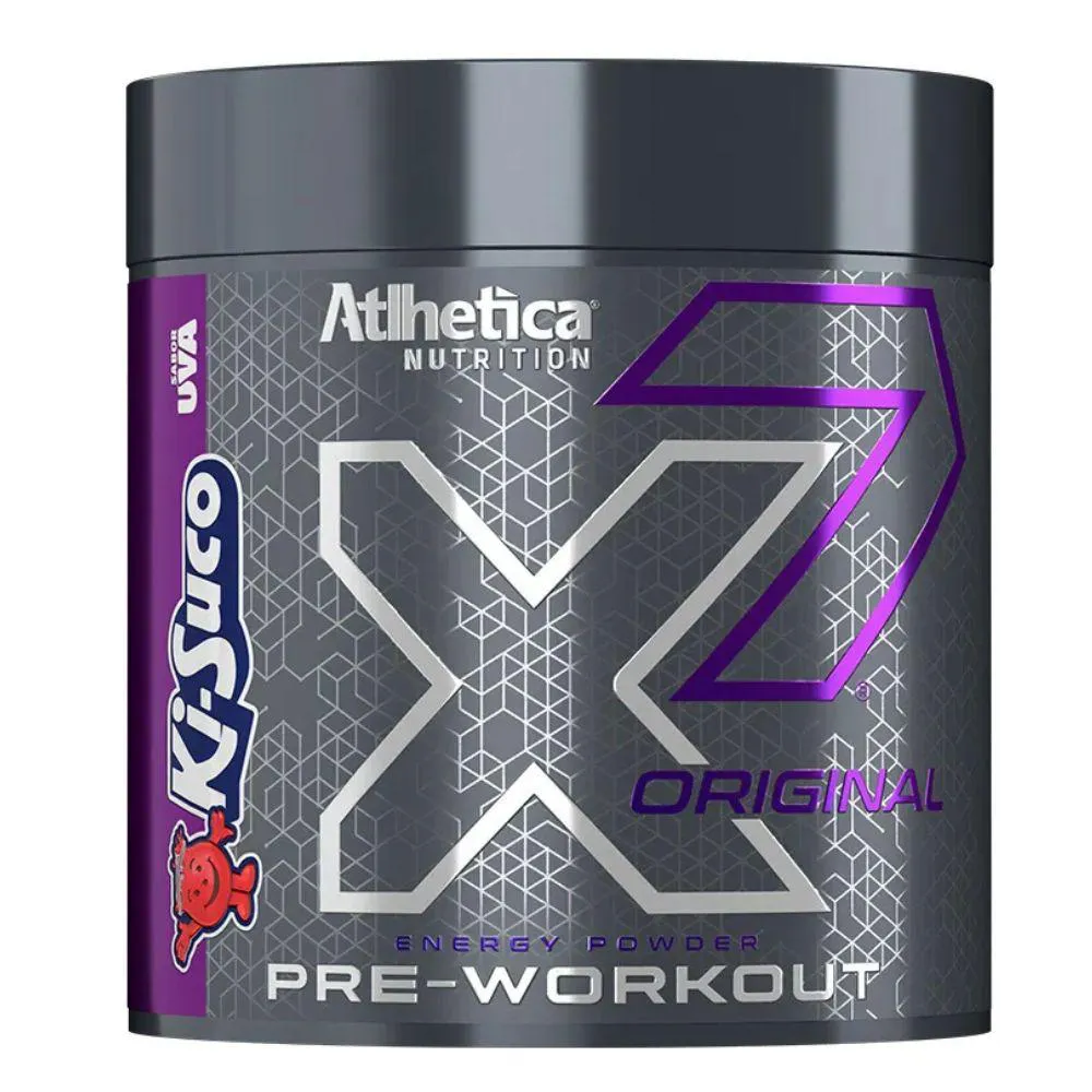 PRE TREINO X7 ORIGINAL UVA KI-SUCO 300G - ATLHETICA