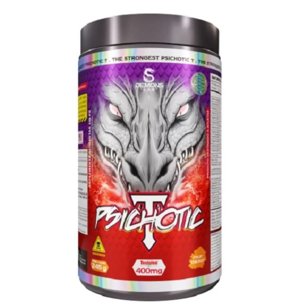 PRE TREINO PSICHOTIC T 245G FRUIT ENERGY - DEMONS LAB