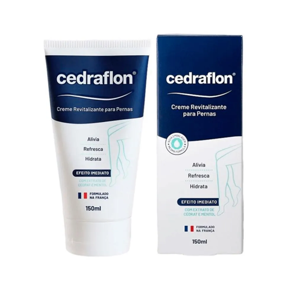 CEDRAFLON CREME REVITALIZANTE PARA PERNAS - 150ML