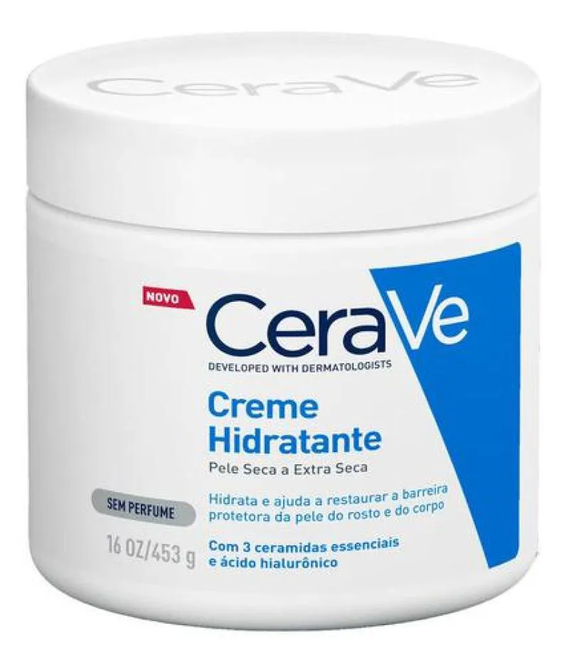 CERAVE CREME HIDRATANTE - PELE SECA E EXTRA SECA - 454G