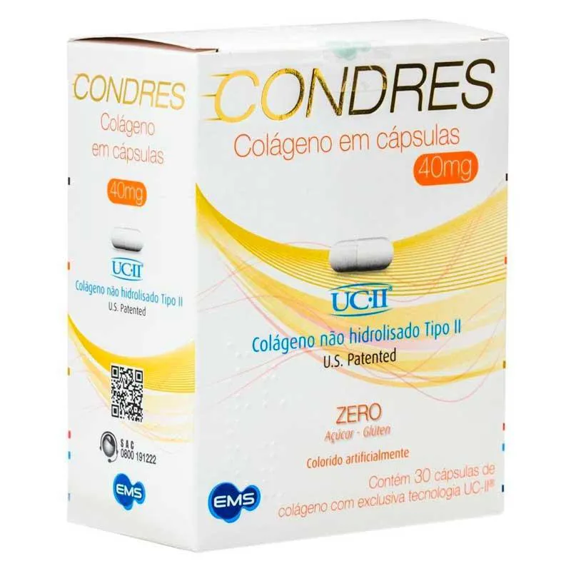 CONDRES COLAGENO 40MG 30 CAPS
