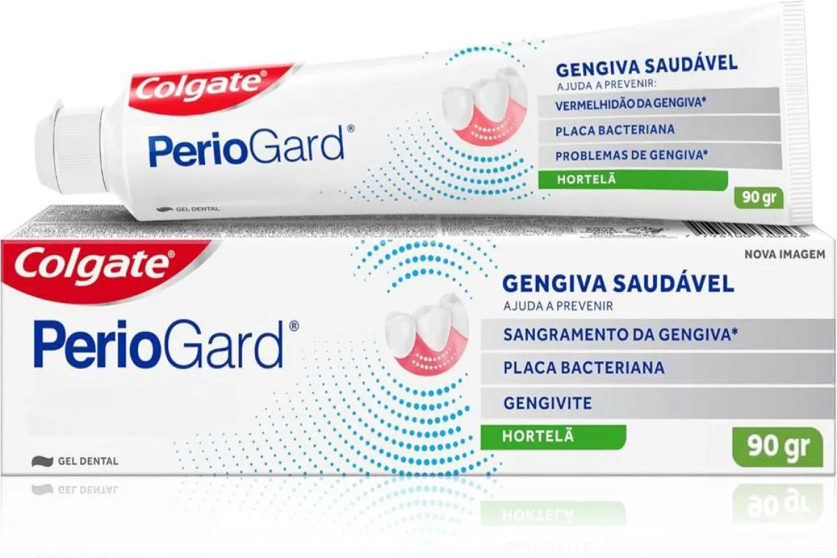 CREME DENTAL COLGATE PERIOGARD GENGIVA SAUDáVEL SABOR HORTELã 90G