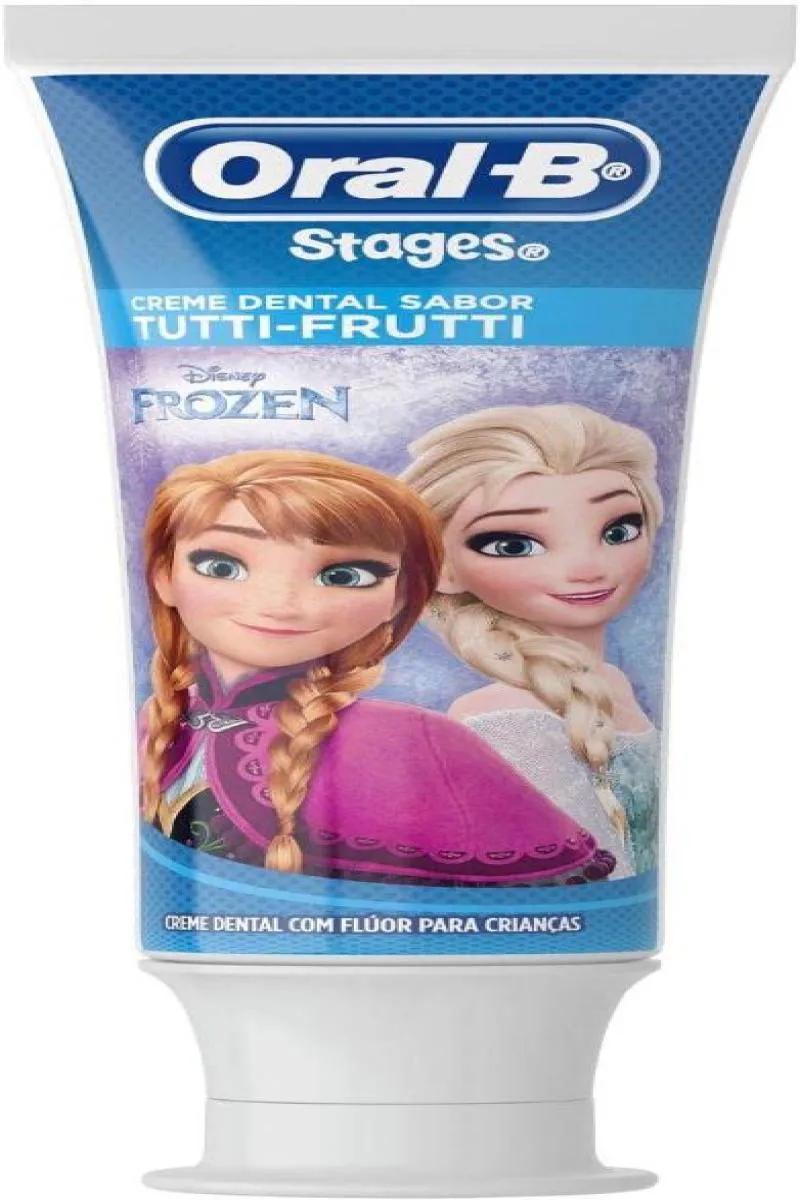 CREME DENTAL INFANTIL COM FLúOR ORAL-B STAGES FROZEN - 100G