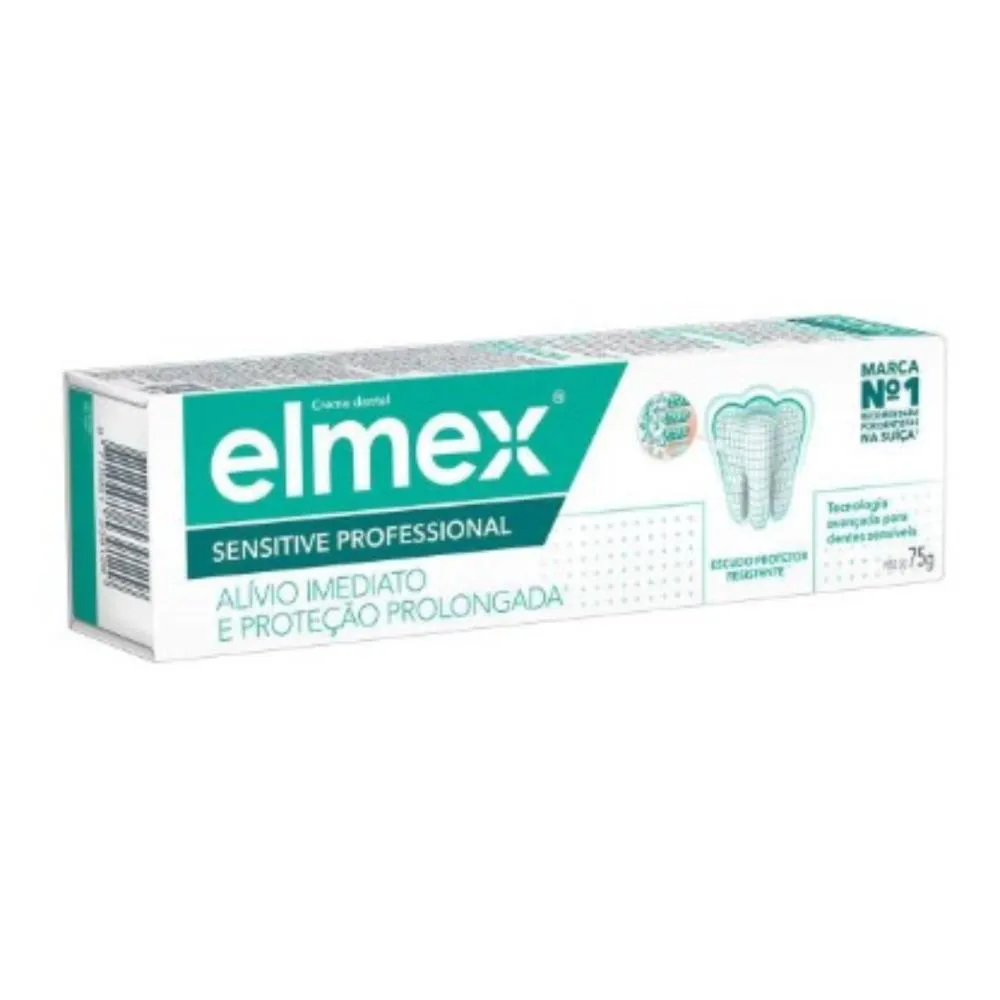 CREME DENTAL PARA SENSIBILIDADE ELMEX SENSITIVE PROFESSIONAL - 75G
