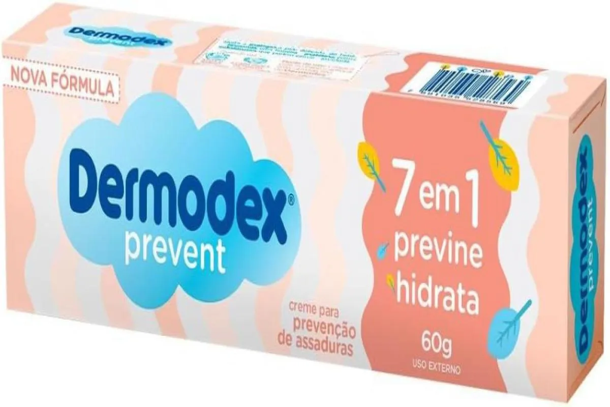 CREME PARA PREVENçãO DE ASSADURAS DERMODEX PREVENT - 60G