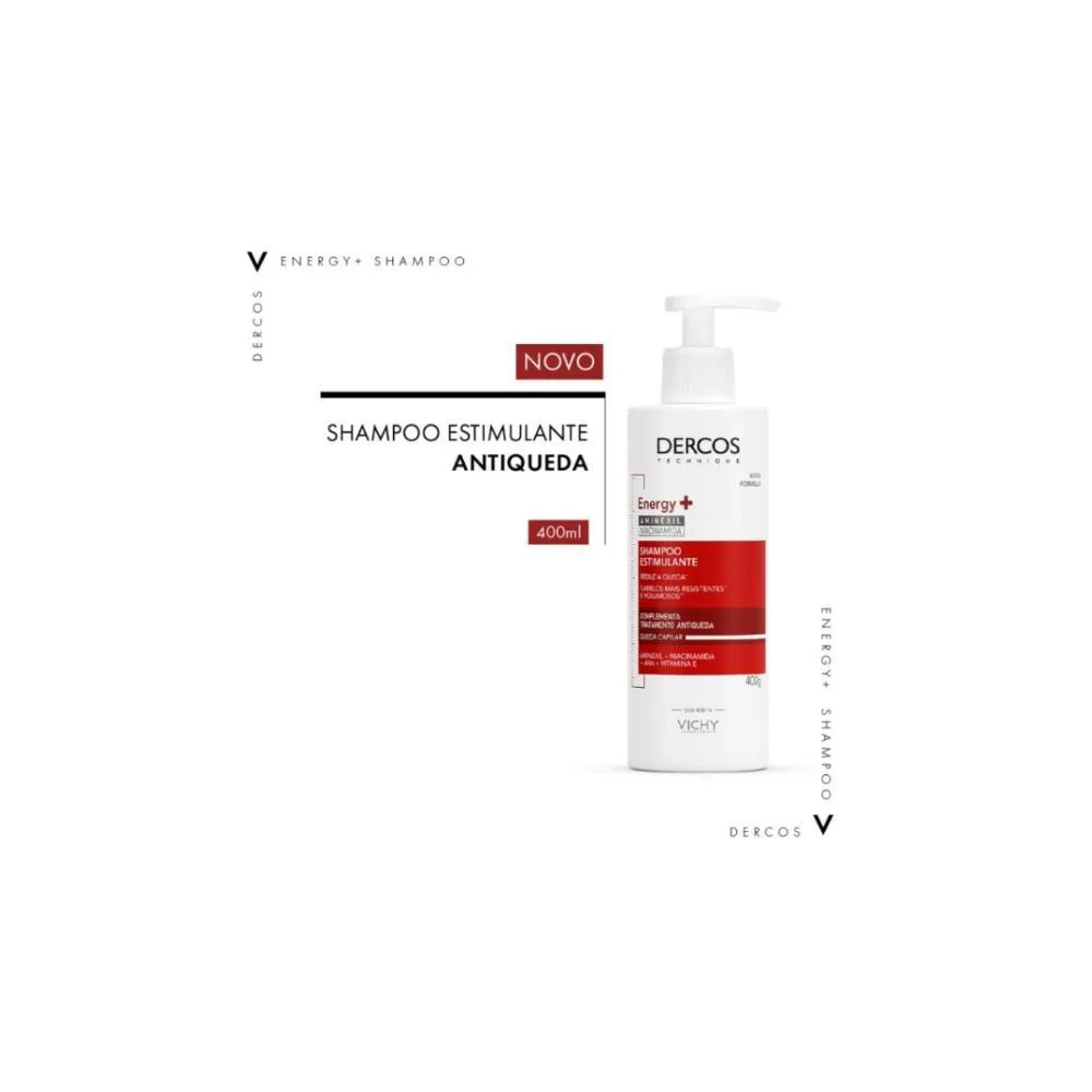 DERCOS SHAMPOO ESTIMULANTE ENERGY+ 400ML