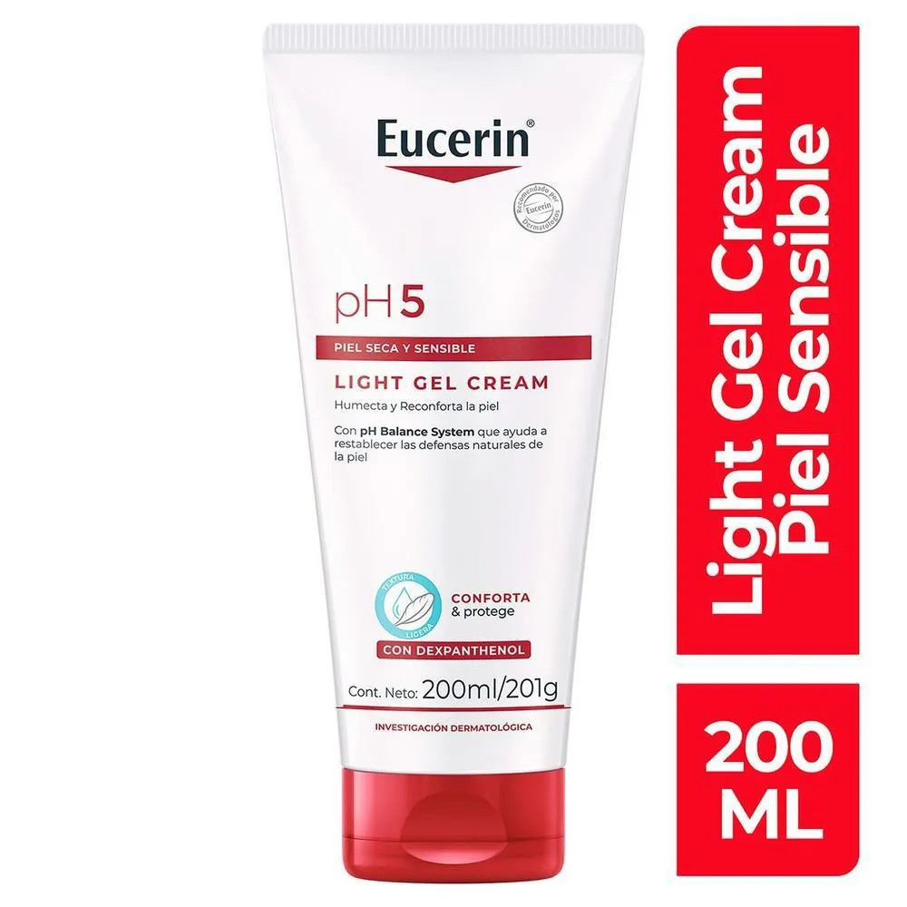 EUCERIN GEL CREME FACIAL PH5 200ML