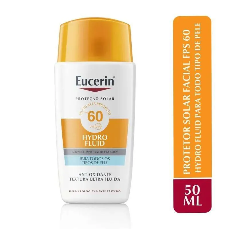 EUCERIN SUN HYDRO FLUID FACIAL FPS60 50ML