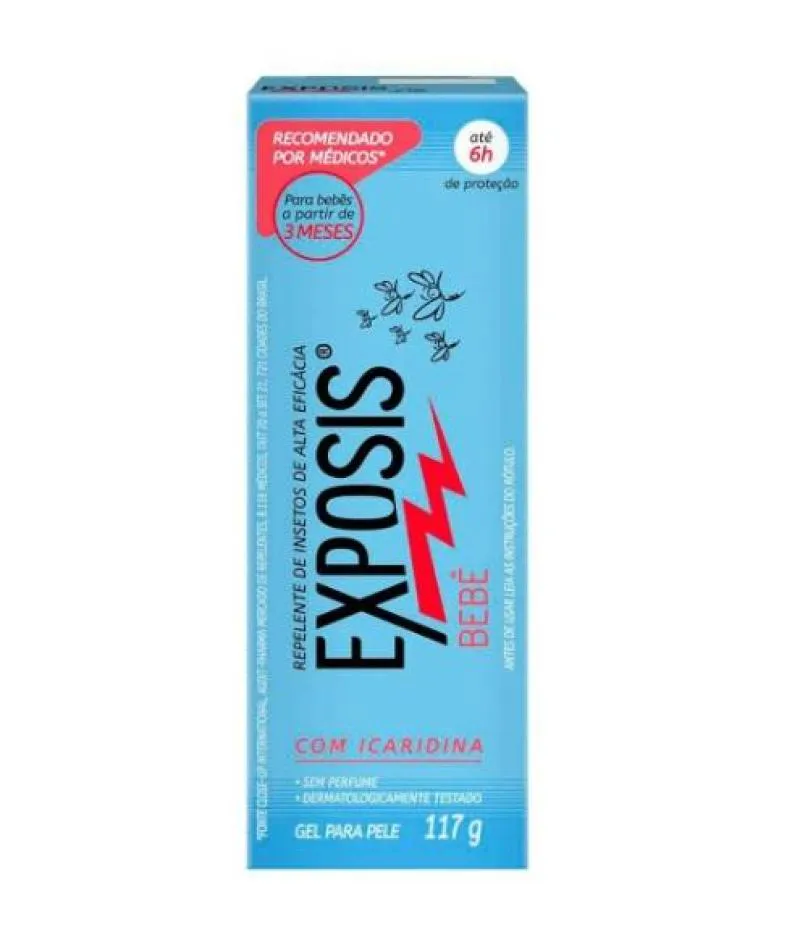 EXPOSIS BEBê REPELENTE GEL COM ICARIDINA 117G