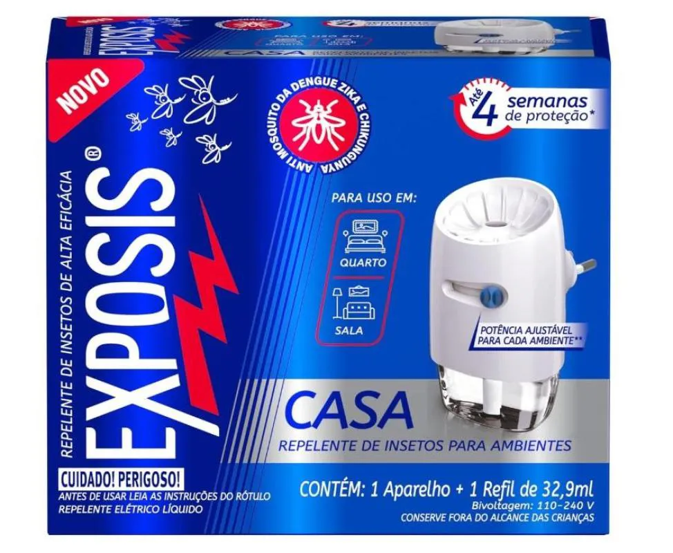 EXPOSIS CASA REPELENTE DE INSETOS PARA AMBIENTES