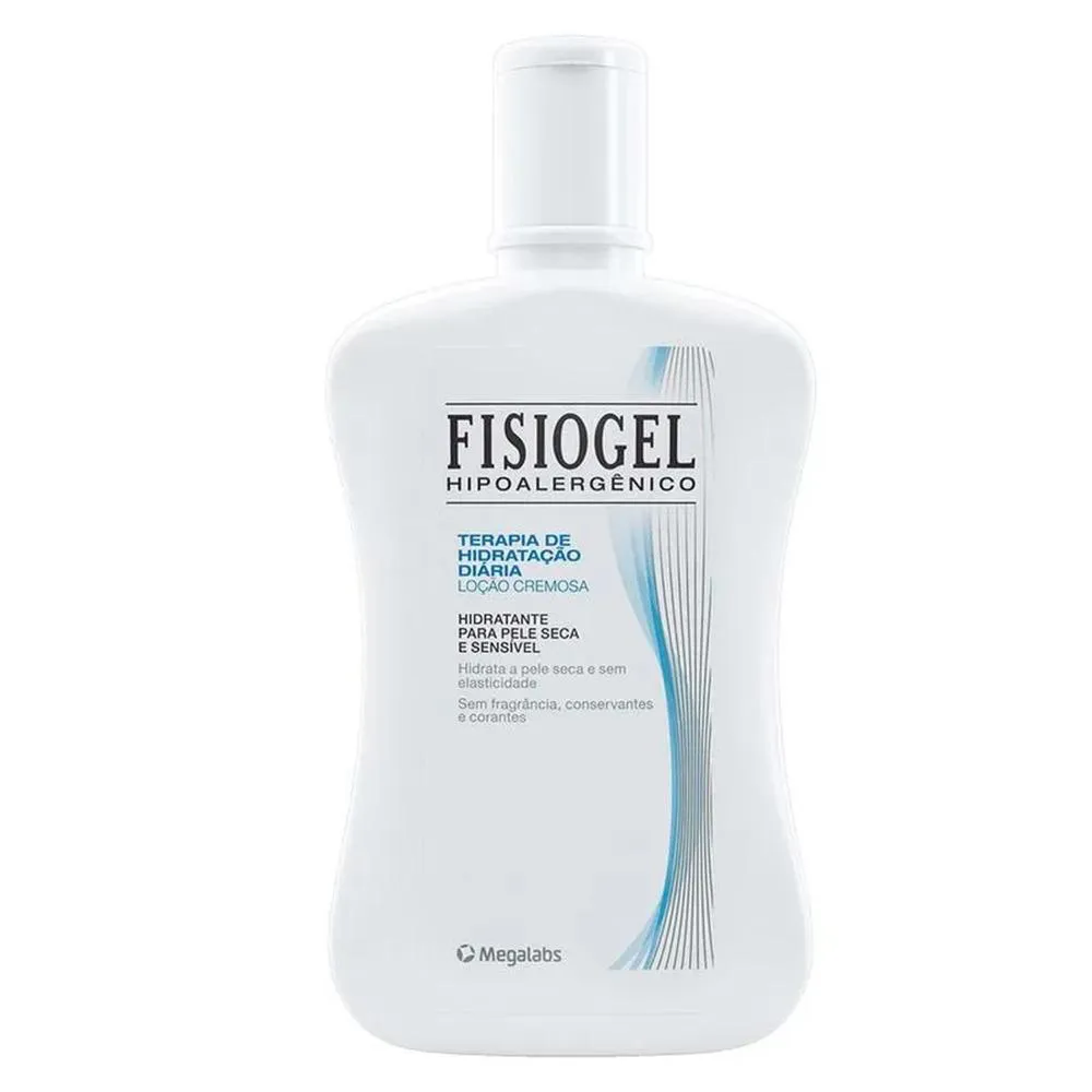 FISIOGEL HIPOALERGêNICO LOçãO CREMOSA 200ML