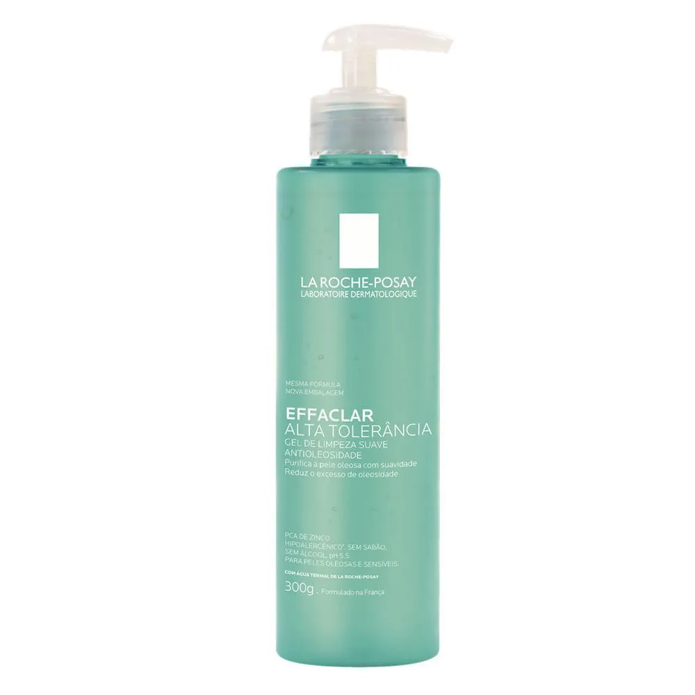 GEL DE LIMPEZA FACIAL LA ROCHE-POSAY EFFACLAR ALTA TOLERâNCIA 300G