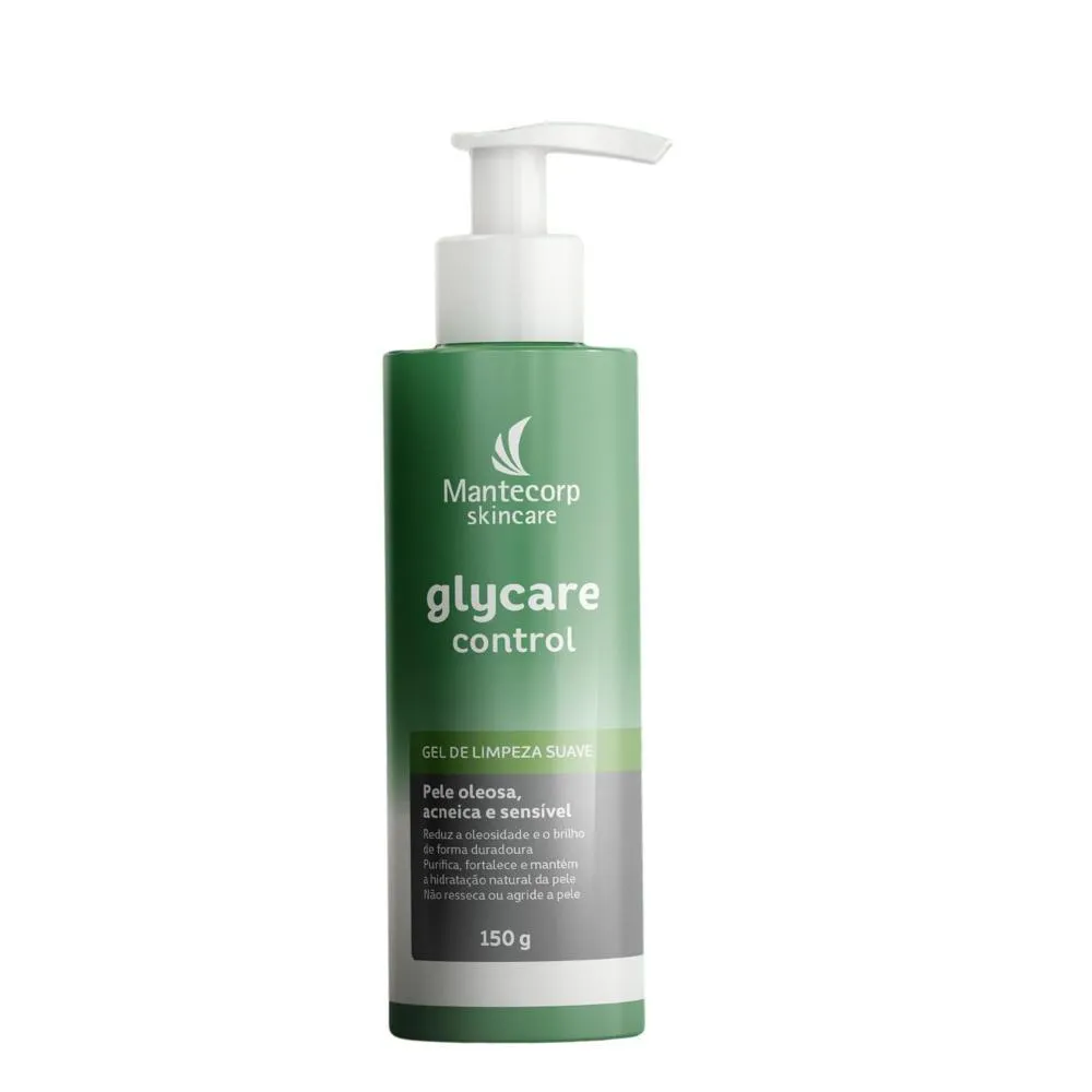 GEL DE LIMPEZA FACIAL SUAVE GLYCARE CONTROL - 150G