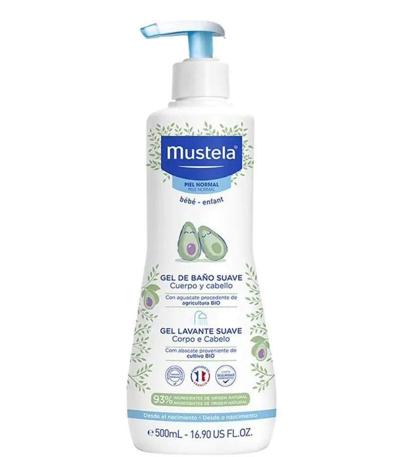 GEL PARA HIGIENE DIáRIA MUSTELA DERMO LAVANTE 500ML