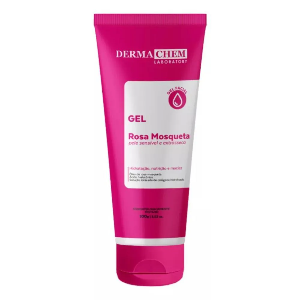 GEL ROSA MOSQUETA DERMACHEM ANTIRRESSECAMENTO - 100G