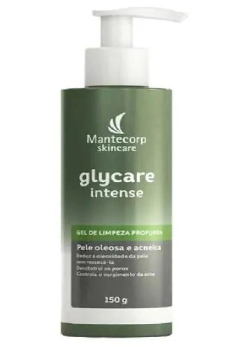 GLYCARE INTENSE GEL DE LIMPEZA PROFUNDA MANTECORP 150G