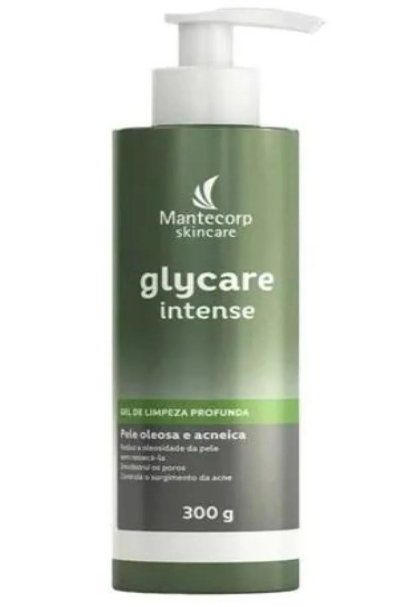 GLYCARE INTENSE GEL DE LIMPEZA PROFUNDA MANTECORP 300G