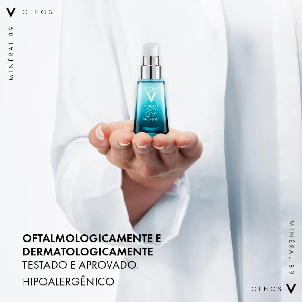 HIDRATANTE PARA OLHOS VICHY - MINéRAL 89 - 15ML