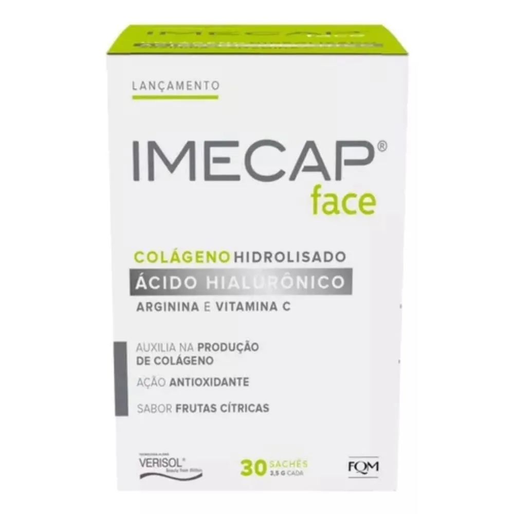 IMECAP FACE COLáGENO COM ÁCIDO HIALURôNICO 30 SACHêS
