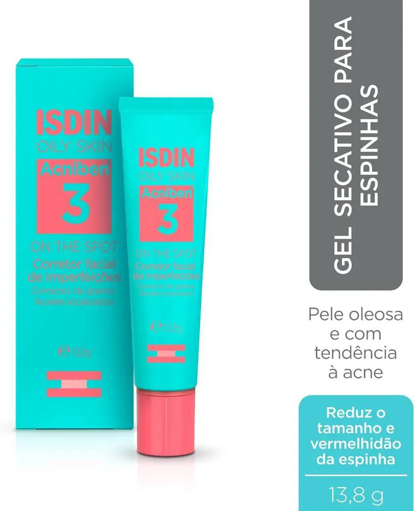 ISDIN ACNIBEN 3 GEL SECATIVO DE ESPINHAS 13,8G