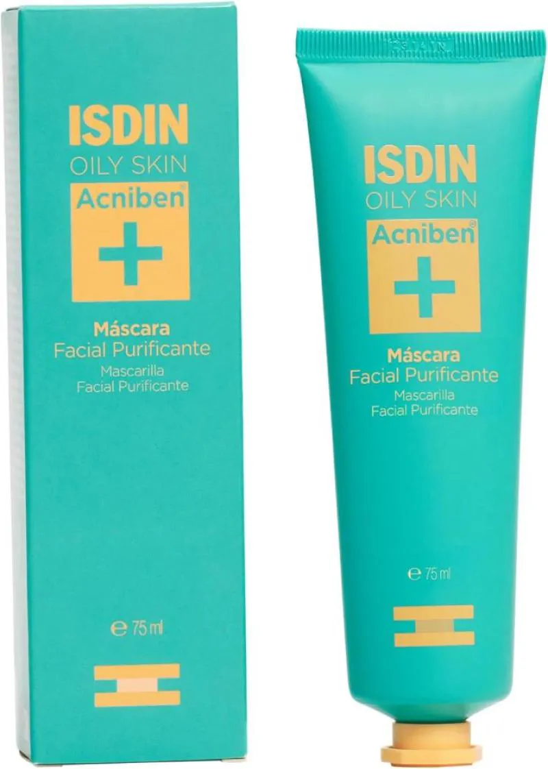 ISDIN MáSCARA FACIAL PURIFICANTE ACNIBEN OILY SKIN - 75ML