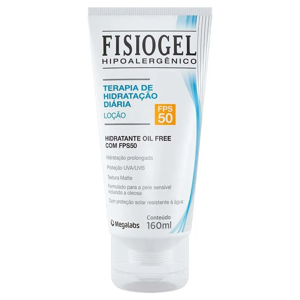 LOçãO HIDRATANTE FISIOGEL FPS50 160ML
