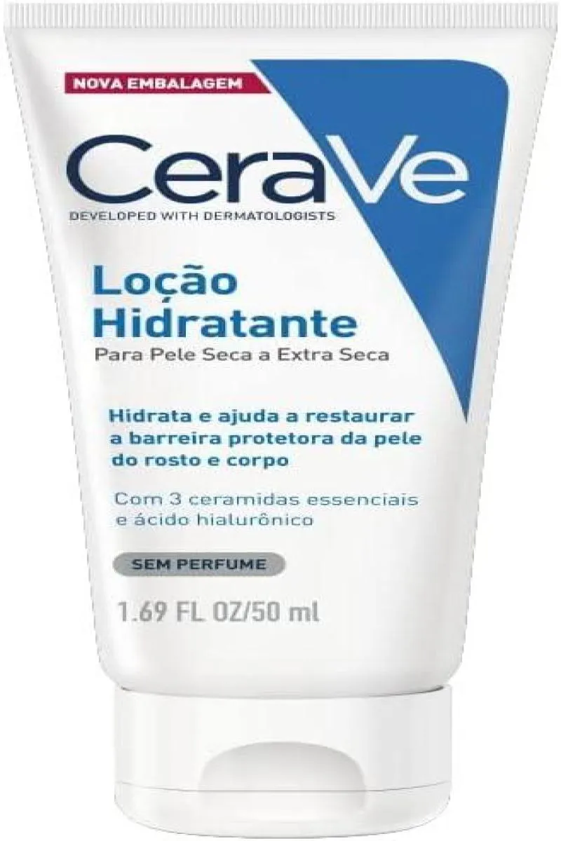 LOçãO HIDRATANTE PARA PELES SECAS CERAVE - 50ML