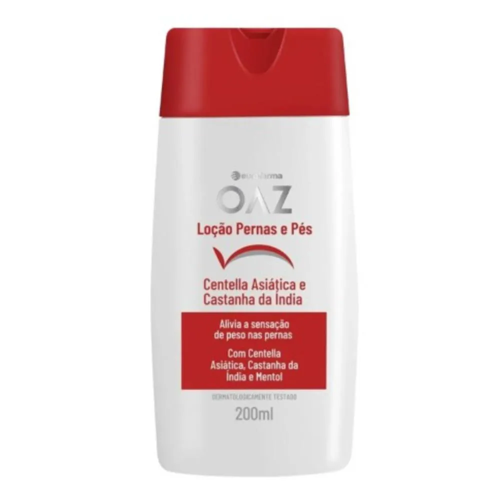LOçãO PARA PERNAS E PéS OAZ - 200ML