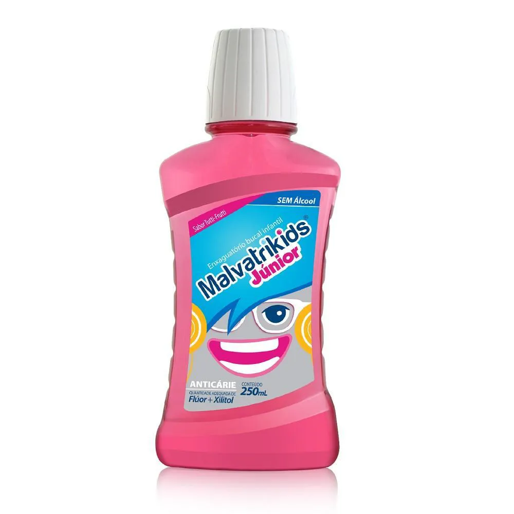 MALVATRIKIDS JúNIOR ENXAGUANTE BUCAL 250ML