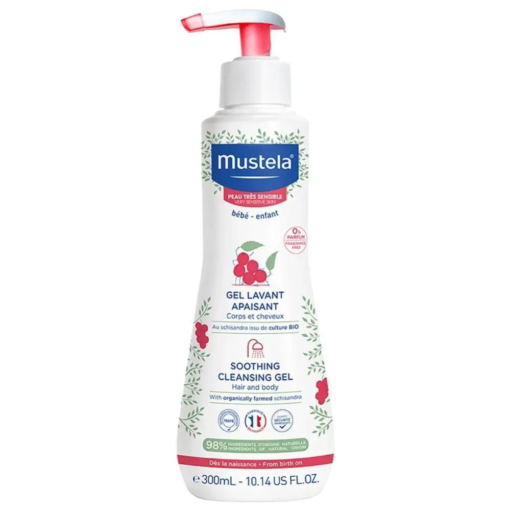MUSTELA GEL LAVANTE APAISANT PELE MUITO SENSíVEL 300ML