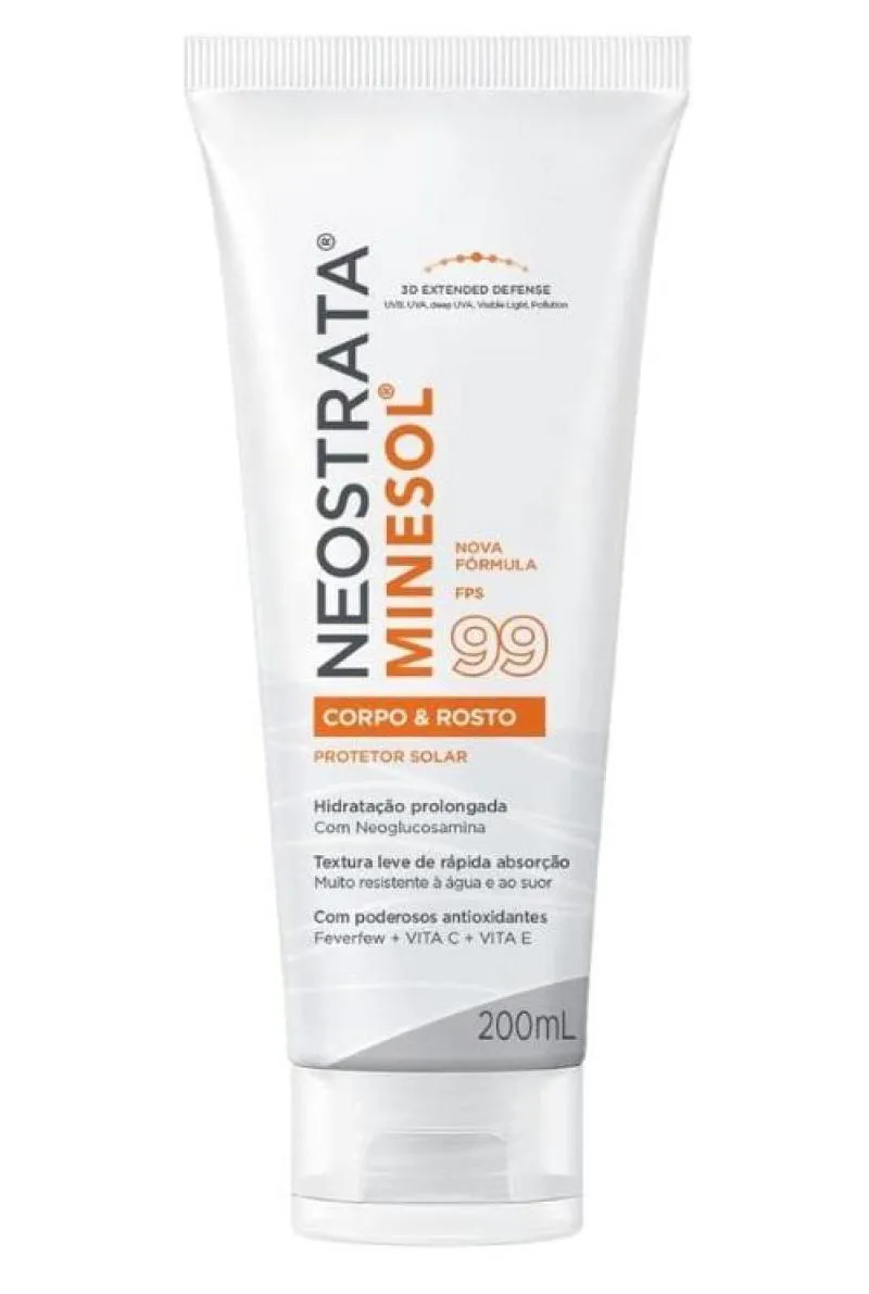 NEOSTRATA MINESOL CORPO E ROSTO FPS70 200ML