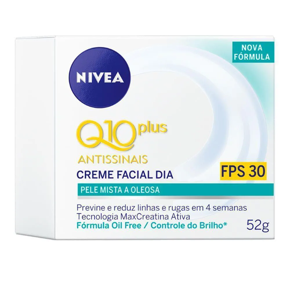 NIVEA Q10 POWER CREME FACIAL DIA FPS30 - 50G