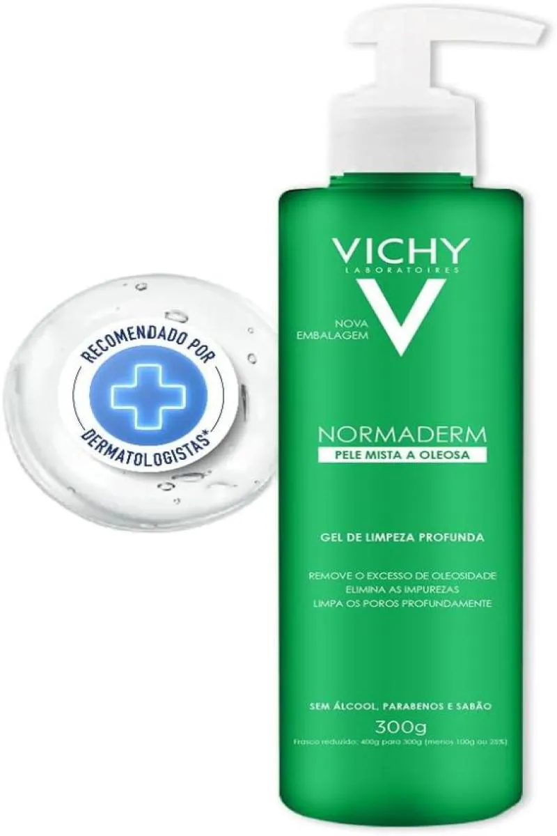 NORMADERM VICHY - GEL DE LIMPEZA PROFUNDA - 300G