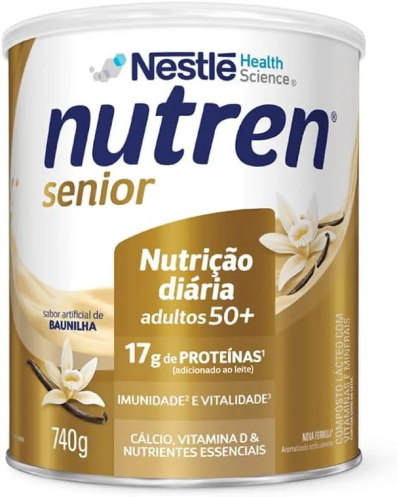 NUTREN SêNIOR BAUNILHA 740G