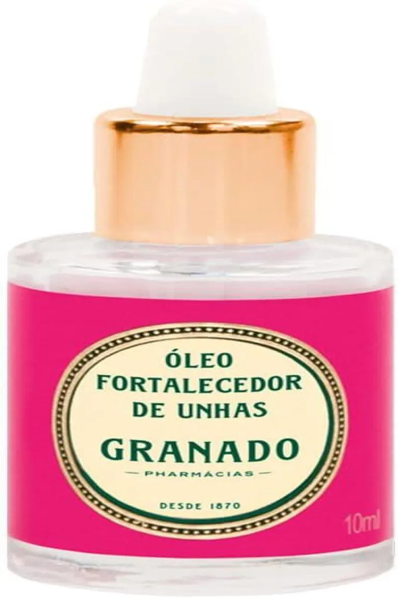 ÓLEO FORTALECEDOR DE UNHAS GRANADO PINK 10ML