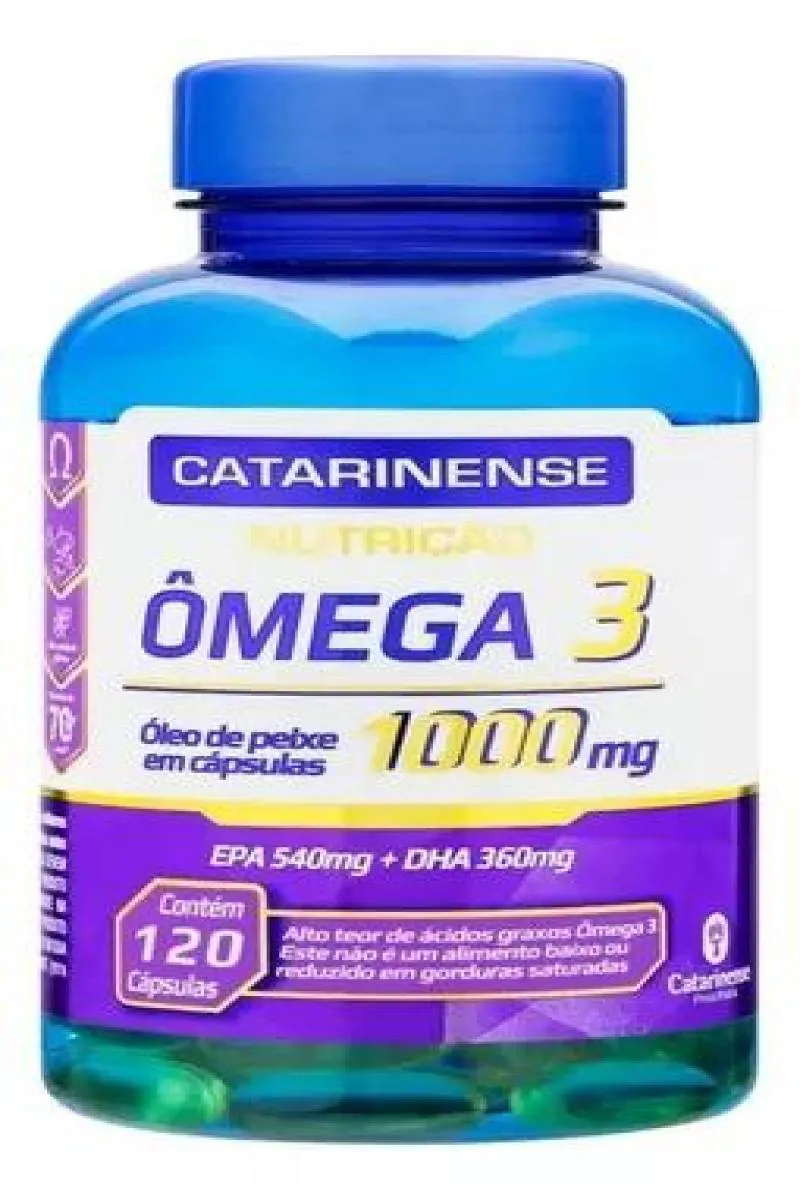 ÔMEGA 3 1000MG CATARINENSE 120CPS