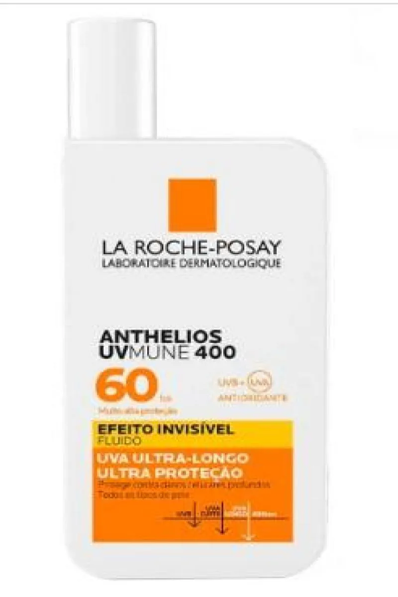 PROTETOR SOLAR ANTHELIOS UVMUNE 400FPS60 50ML LA ROCHE