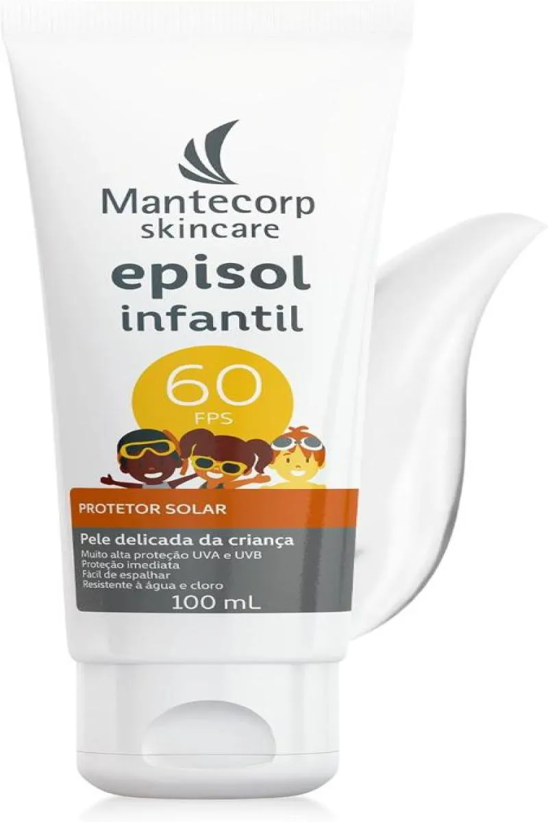 PROTETOR SOLAR EPISOL INFANTIL FPS 60 -100ML