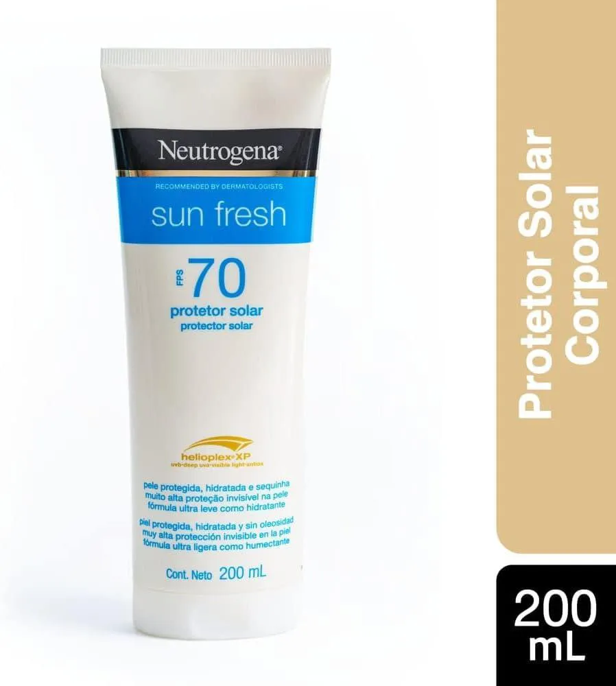 PROTETOR SOLAR NEUTROGENA SUN FRESH FPS70 - 200ML