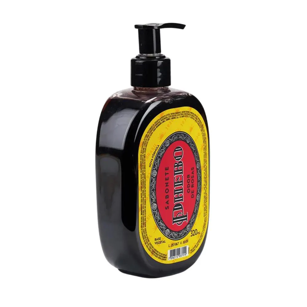 SABONETE LíQUIDO DE GLICERINA PHEBO ODOR DE ROSAS - 320ML
