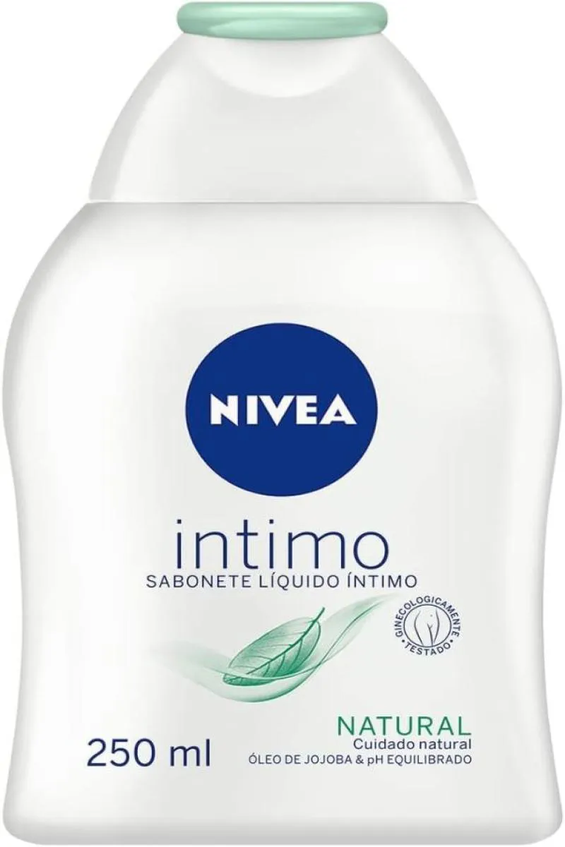 SABONETE LíQUIDO ÍNTIMO NIVEA NATURAL - 250ML