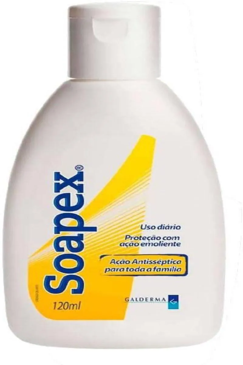 SOAPEX SABONETE CREMOSO ANTISSéPTICO GALDERMA 120ML