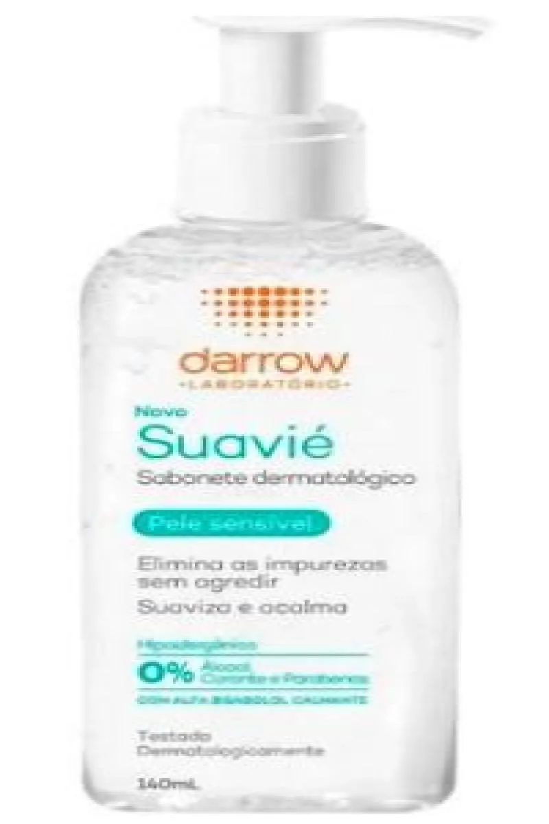 SUAVIE SABONETE LIQUIDO PELE SENSíVEL 140ML DARROW